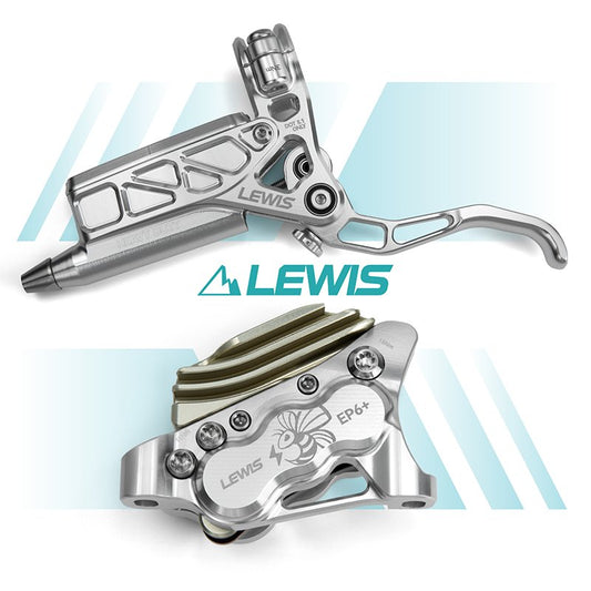 LEWIS EP6+ Axial Cylinder 6 Piston Hydraulic Disc Brake