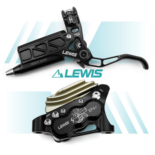 LEWIS EP6+ Axial Cylinder 6 Piston Hydraulic Disc Brake