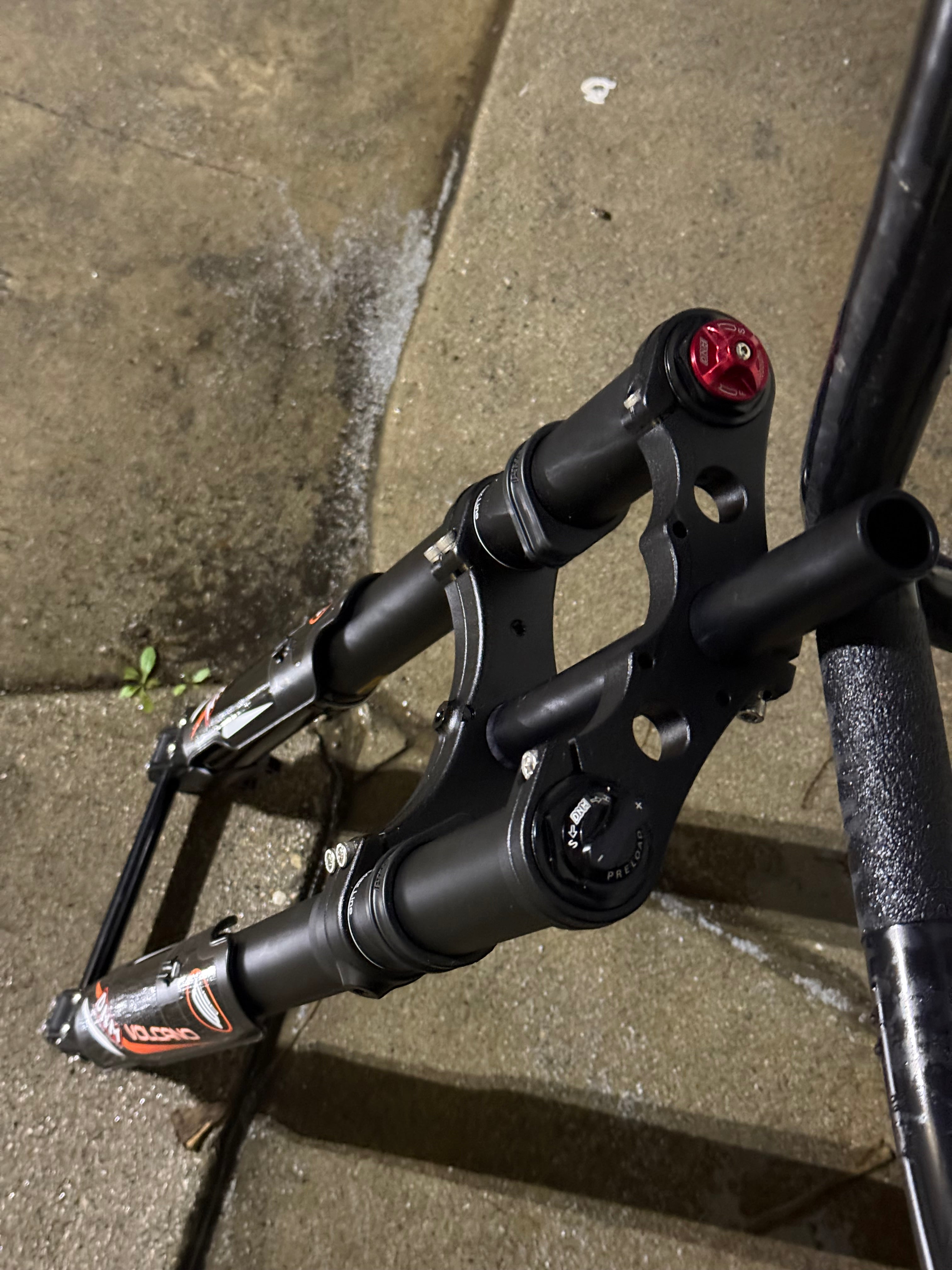 DNM Volcano Fork for 20x4 wheels – CMX - CheeseMotoWorx